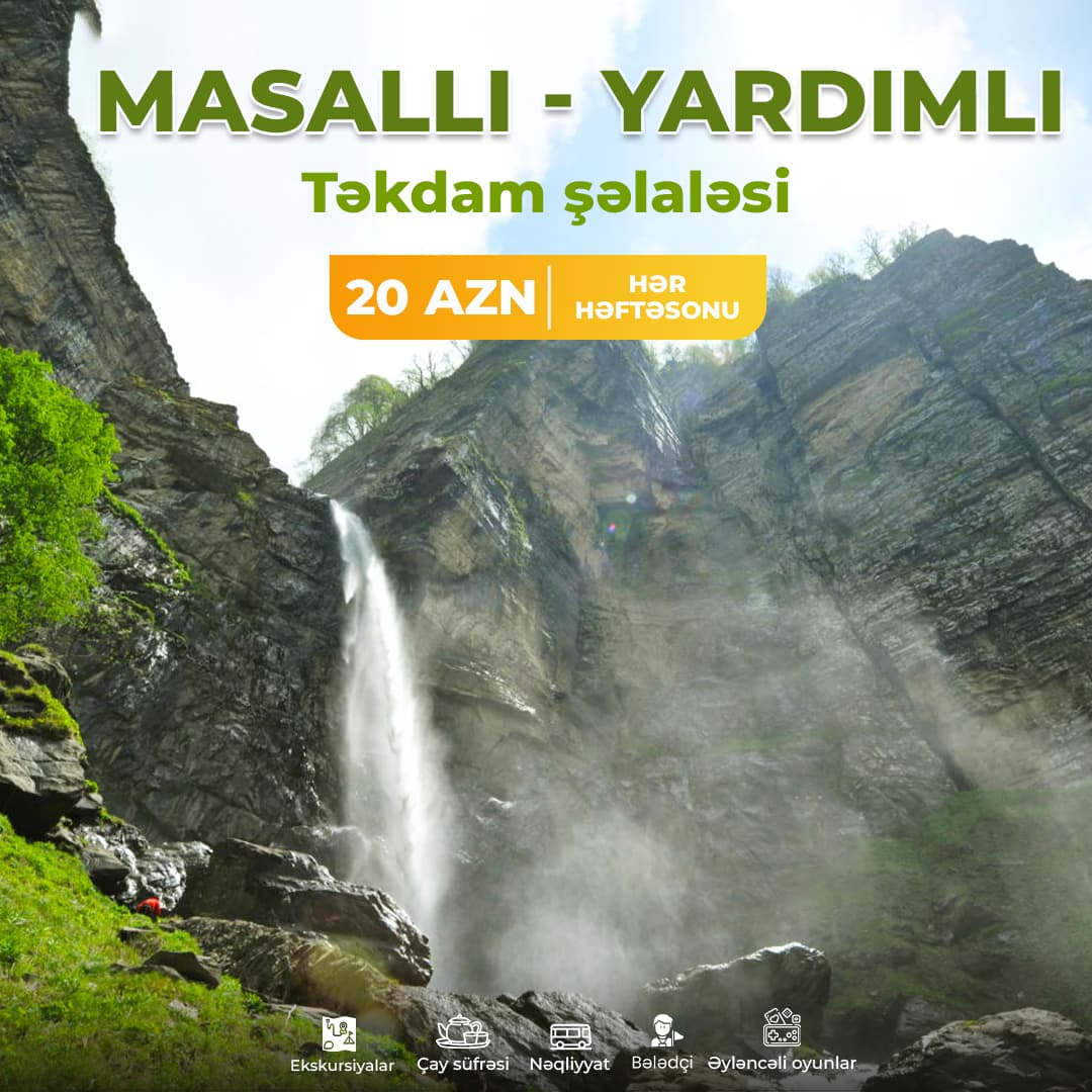 Təkdam şəlaləsi turu, Lavin Travel Təkdam şəlaləsi turu, Lavin Travel