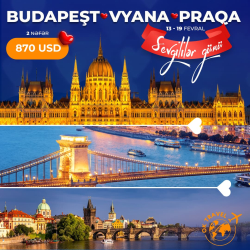 Sevgililər gününə özəl turlar, OK Travel