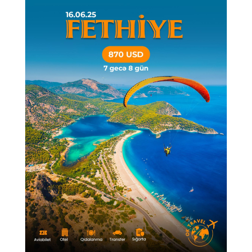 Fethiye tur paketləri, OK Travel