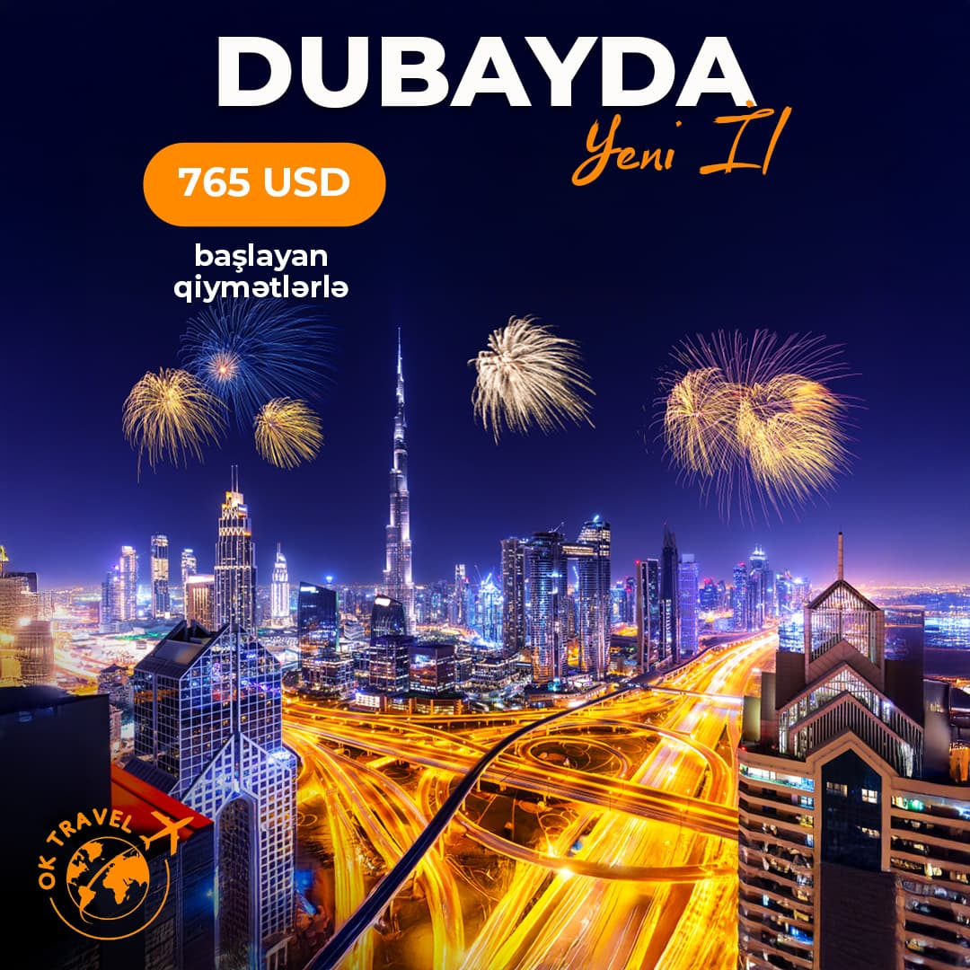 Yeni il Dubay turu, OK Travel Yeni il Dubay turu, OK Travel
