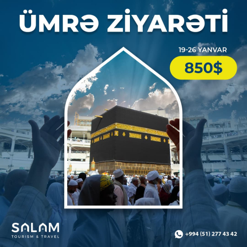 Ümrə Ziyarəti, Salam tourism