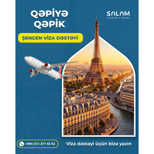 Şengen Viza Dəstəyi, Salam Tourism & Travel