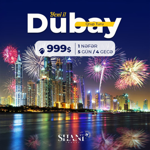 Yeni İl Qrup Turu Dubay, Shani Travel