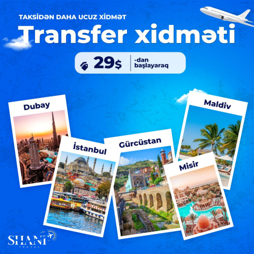 Transfer xidməti, Shani Travel