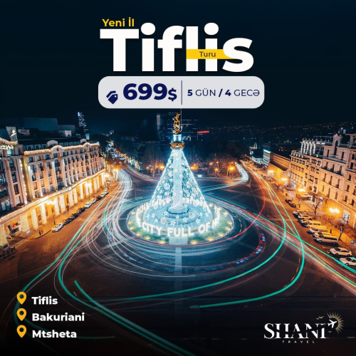 Yeni il Tiflis turu, Shani Travel