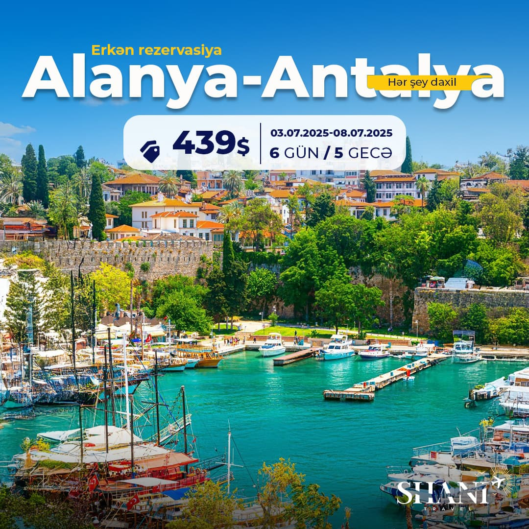 Alanya Antalya Turu, Shani Travel