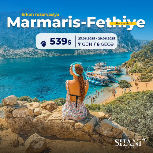 Marmaris & Fethiye turu, Shani Travel