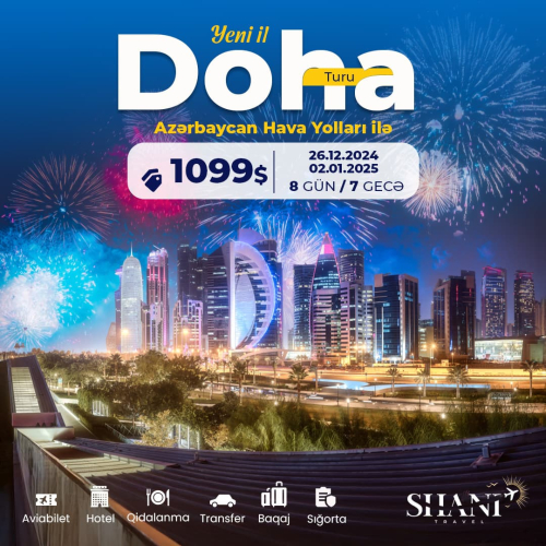 Yeni ilə özəl Doha turu, Shani Travel