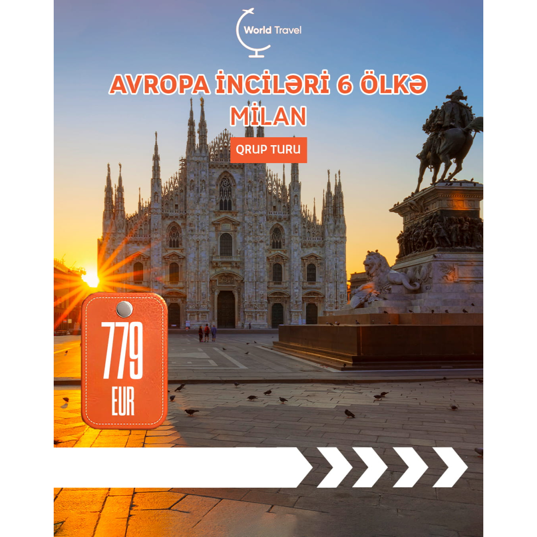 6 Avropa ölkəsi turu, World Travel 6 Avropa ölkəsi turu, World Travel
