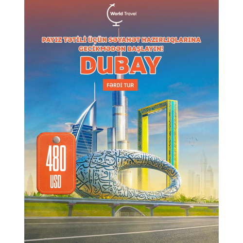 Payız tətili üçün Dubay turu, World Travel
