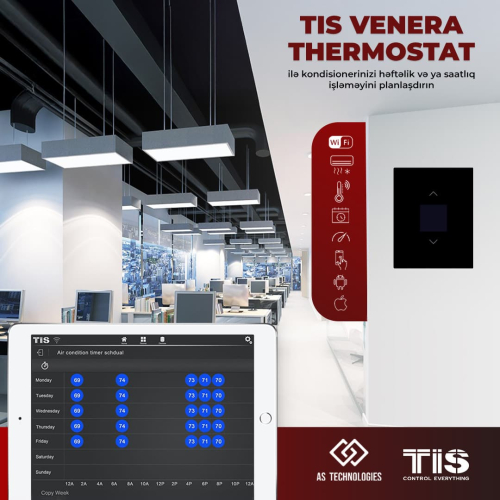 Ağıllı Termostat, TIS Control, AS technologies