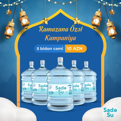 Ramazan ayına özəl Kampaniya, Sadə Su