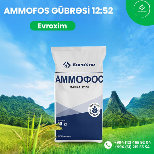 Ammofos gübrəsi 12:52 , Zirvə Agro