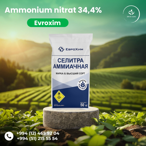 Ammonium nitrat 34,4% gübrəsi, Zirvə Agro