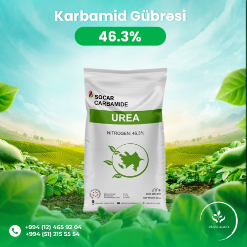 Karbamid Gübrəsi 46.3%, Zirvə Agro