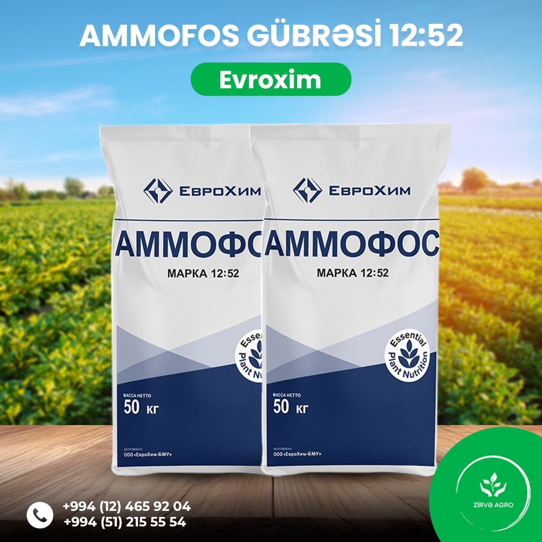 Amofos Gübrəsi 12:52, Zirvə Agro Amofos Gübrəsi 12:52, Zirvə Agro