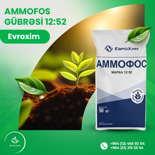 Ammofos Gübrəsi 12:52 satışı, Zirvə Agro