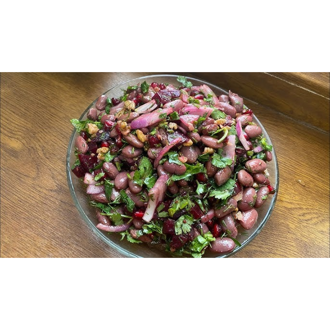 Lobya salatı