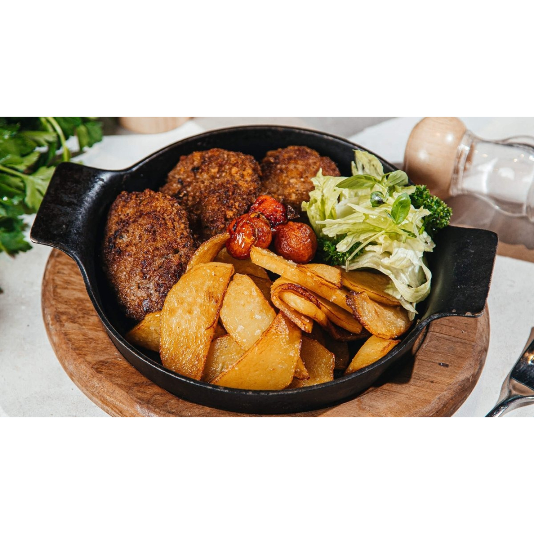 Kotlet kartof ilə