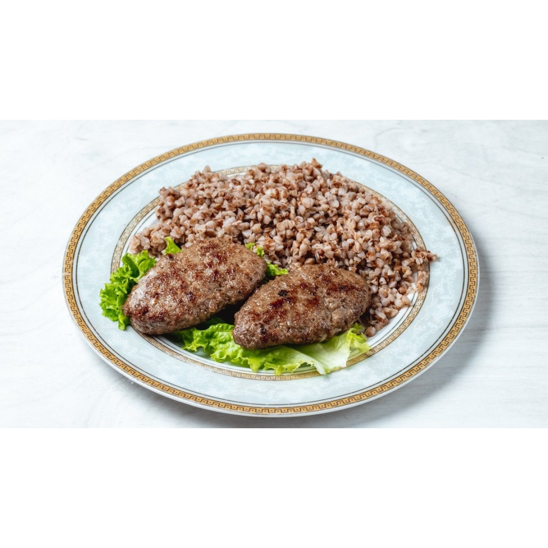 Qreçka kotlet ilə