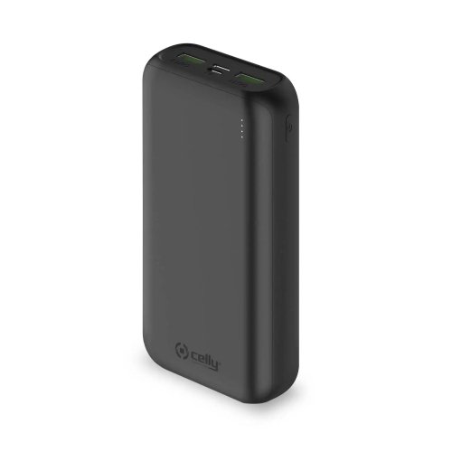 PowerBank Celly Energy 20000 mAh - Black (PBE20000BK)