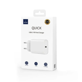 Adapter WiWU Quick Type-C PD Fast Charger Wi-U001