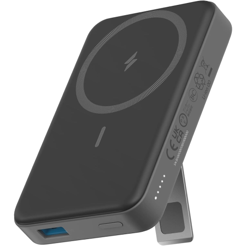 Power Bank Anker MagGo Power Bank (10,000mAh, 7.5W, Stand) Black (A1652H11)