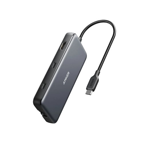 Hub Anker USB-C HUB 7-in-2 Gray