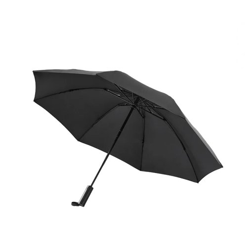 Çətir Umbrella NINETYGO Folding Reverse Umbrella with LED Light black