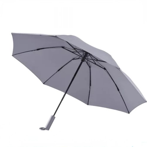 Çətir Umbrella NINETYGO Folding Reverse Umbrella with LED Light Grey