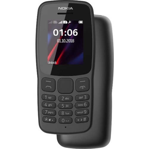 Mobil telefon Nokia 106 Dual Sim Grey