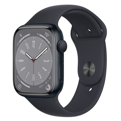 Smart saat Apple Watch Series 8 45mm Midnight Aluminum Case 