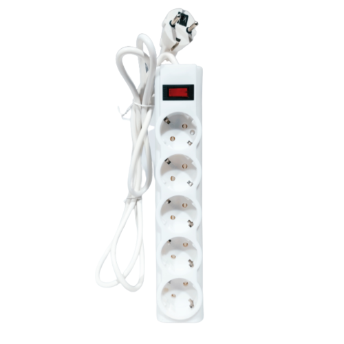 Surge protector Defender ILS 351 1.8 m black, 5 outlets (99351)