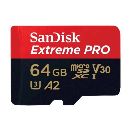 Yaddaş kartı SANDISK MICRO SD 64GB EXTREME PRO SDSQXCU-O64G-GN6MA