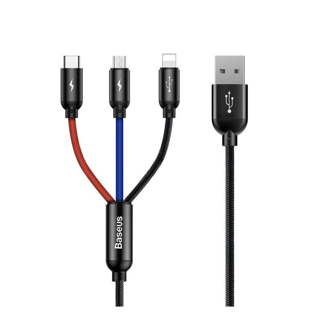 Baseus Three Primary Cable
