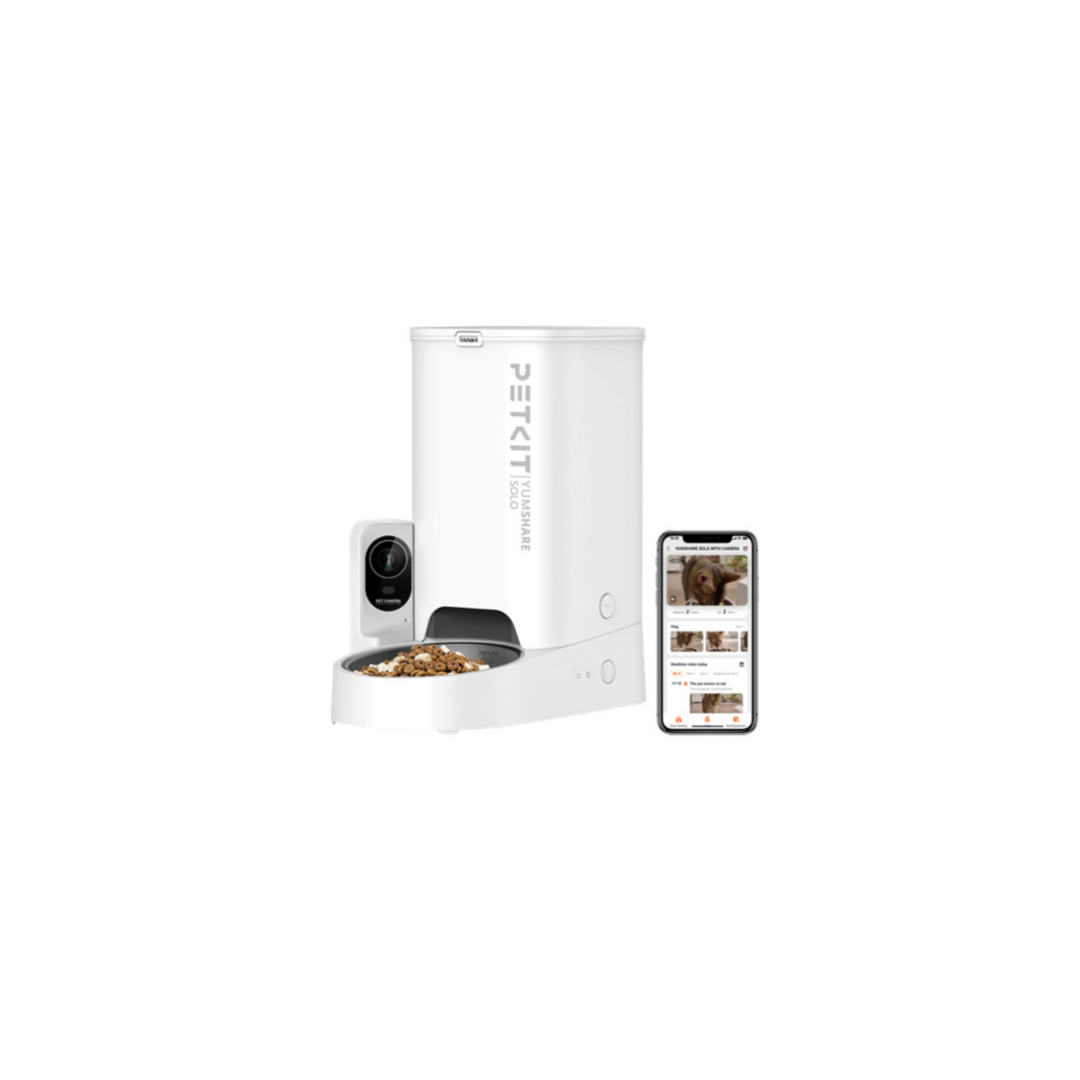 Petkit Yumshare Solo with Camera Smart Pet Feeder