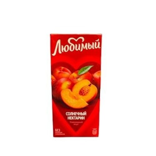 Meyvə şirəsi Alma-Şaftalı Любимый 0.95 l