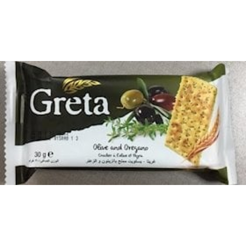 Kreker Greta Olive and Oregano 30 q