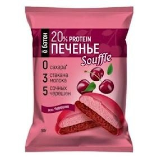 Peçenye souffle ilə qilas ilə 20% protein şəkərsiz E-Батон