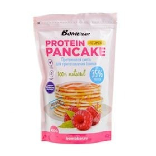 Pancake hazırlamaq üçün zülal qarışığı 35% moruq Bombbar 420 q