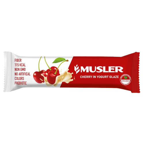 Baton yogurt və albalı ilə Musler30 q