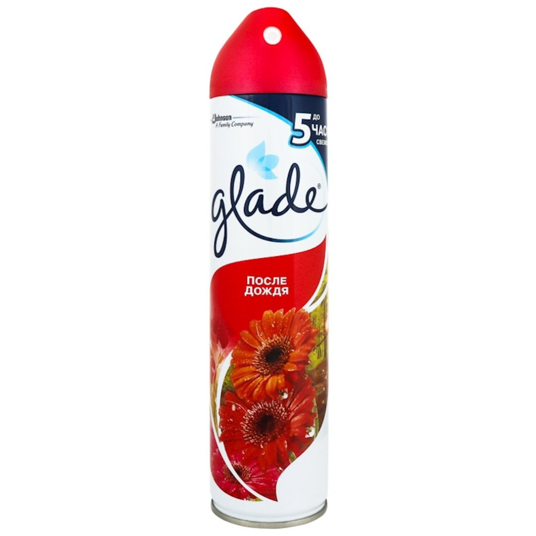 Aerozollu hava təravətləndiricisi Glade Yağışdan sonra 300 ml 