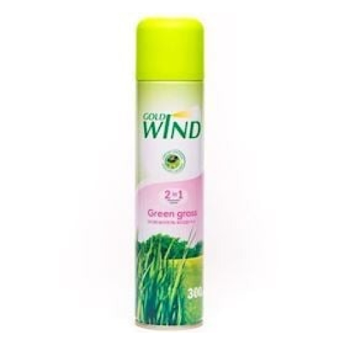 Hava təravətləndirici Gold Wind Yaşıl ot, aerozol, 300 ml