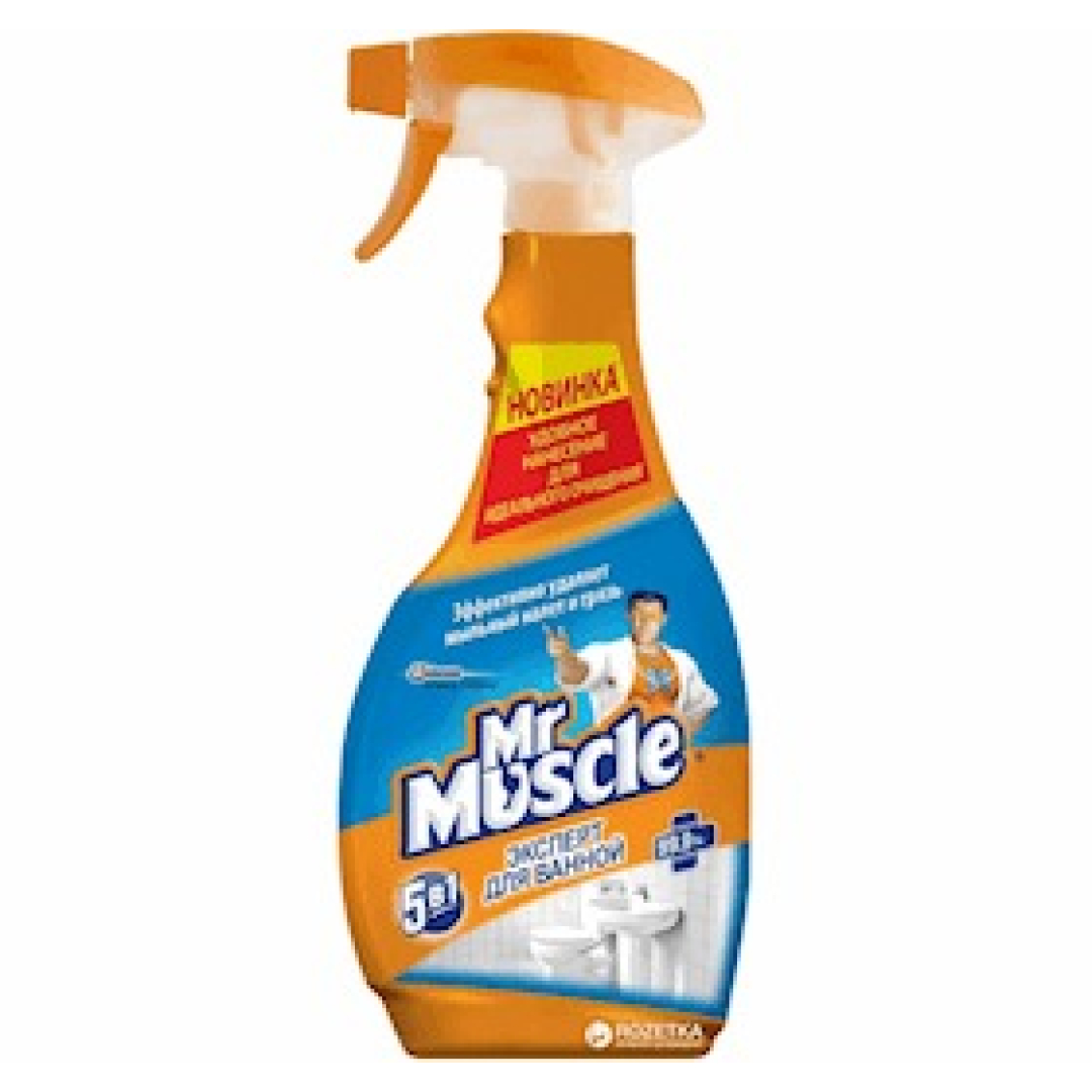 Hamam üçün təmizləyici vasitə Mr Muscle 5-i 1-də, 500 ml 