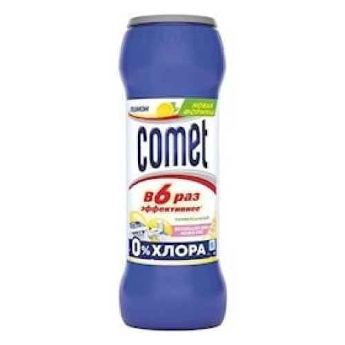 Təmizləyici toz Comet limon xlorsuz, 475 gr