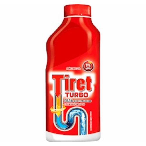 Maye vasitə Tiret Turbo drenaj borularının təmizlənməsi üçün, 500 ml 