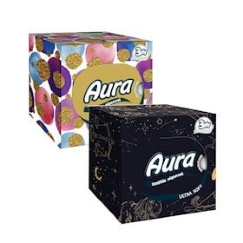 Kağız dəsmal Aura Butik 21x20sm 50x24