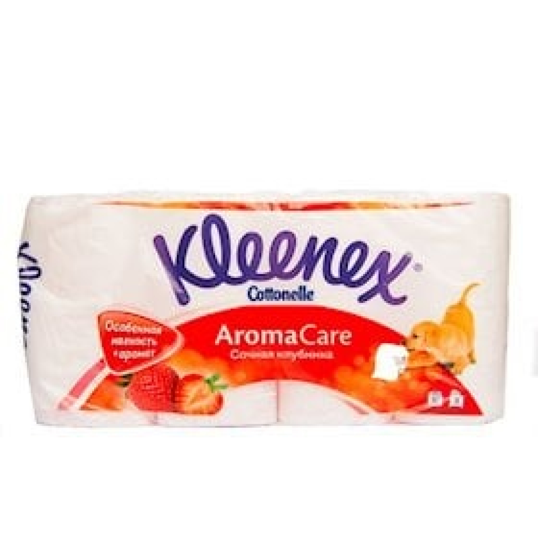 Tualet kağızı Kleenex, 3 qat, 8 rulon