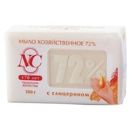 Paltar sabunu 72% Невская косметика qliserin ilə, 180 gr