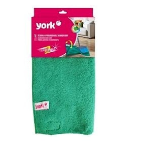 Döşəmə üçün salfet York Power Collect, 50x60 sm, mikrofibra, cırt-cırt kilid, yaşıl